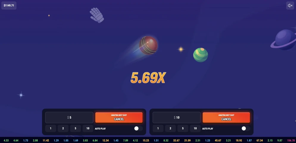 Crickshot demo